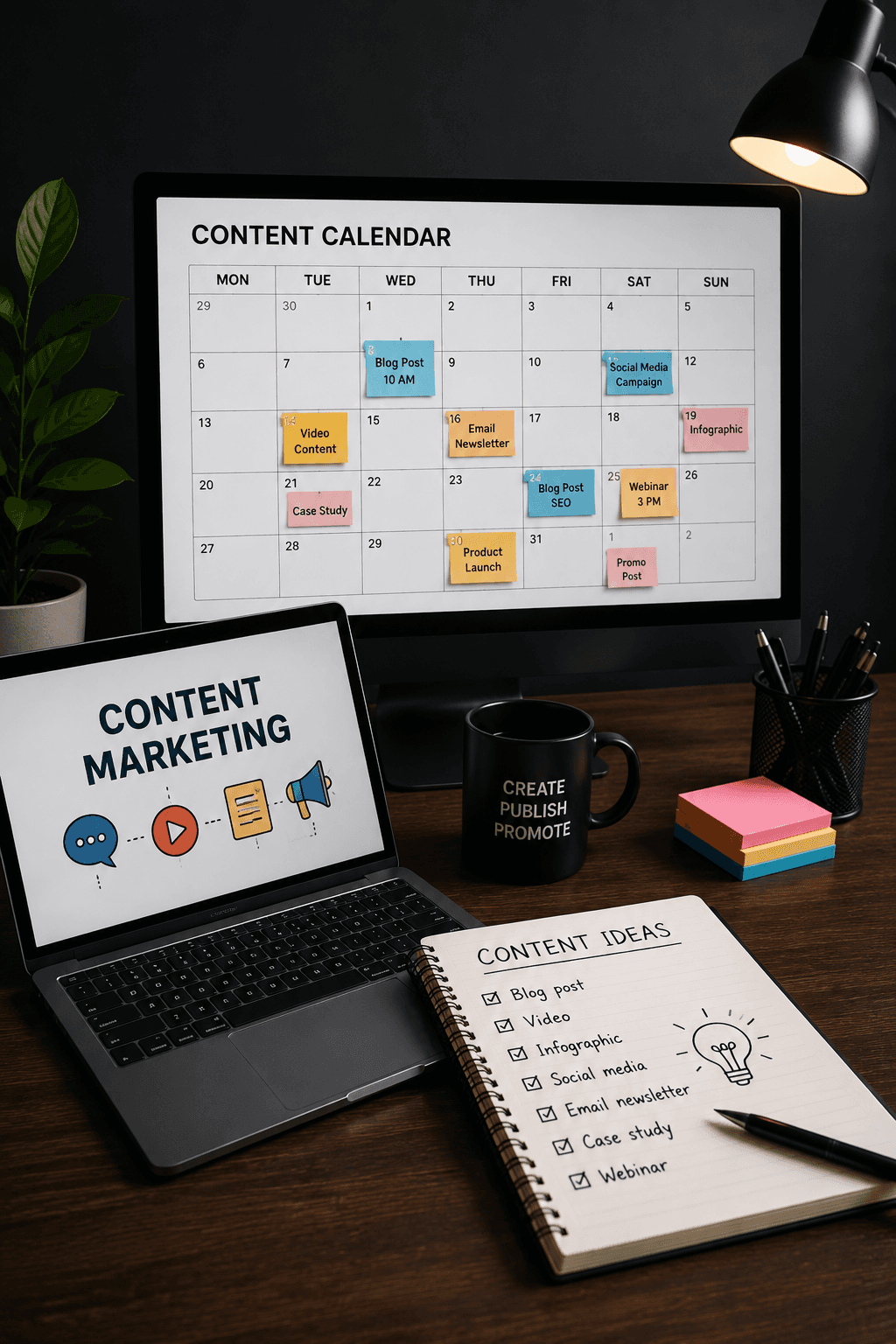 Content marketing preview